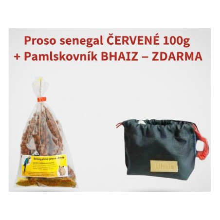 senegalské proso + BHAIZ pamlskovník