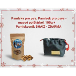 Masové polštářky pro psy 150 g – chutný měkký pamlsek | BHAIZ