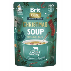 Brit Christmas Soup Fish 75 g – Vánoční polévka pro kočky | BHAIZ
