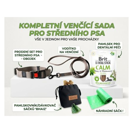 Venčící set pro psa BHAIZ – kompletní výbava na procházky
